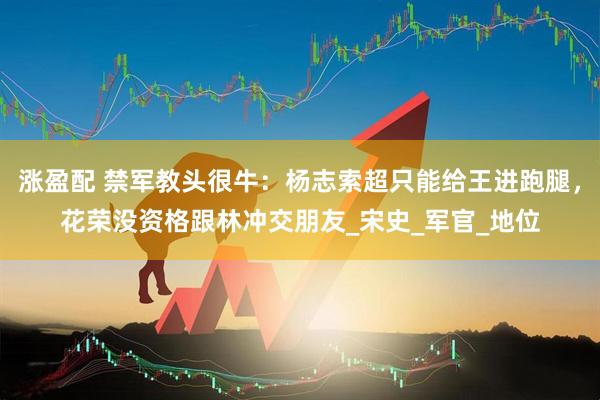 涨盈配 禁军教头很牛：杨志索超只能给王进跑腿，花荣没资格跟林冲交朋友_宋史_军官_地位