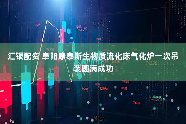 汇银配资 阜阳康泰斯生物质流化床气化炉一次吊装圆满成功